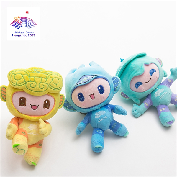 hangzhou asian games mascots going 'greener'