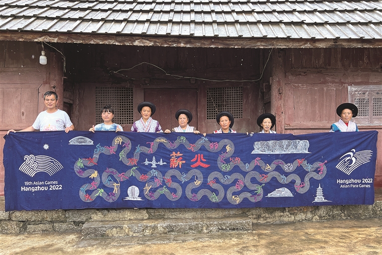 from the mountains: extending a heartfelt blessing to the hangzhou asian games