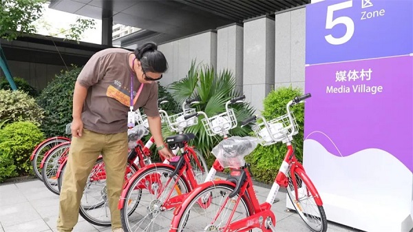 bike-sharing services launched at hangzhou asian games village