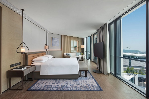 new hyatt regency hangzhou international airport opens