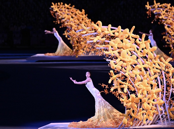 cultural showcase| stunning opening ceremony of hangzhou asian para games