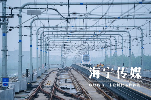 hangzhou-haining intercity railway expands westward