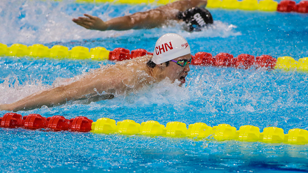 chinese swimmer wang shun hopes to repeat success in paris