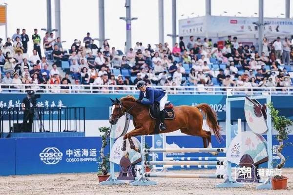 hangzhou hosts first international equestrian event since asian games