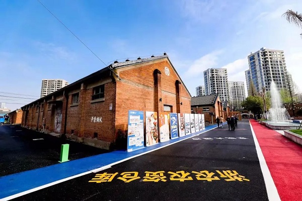 hangzhou xiaoshan west railway station historic and cultural block