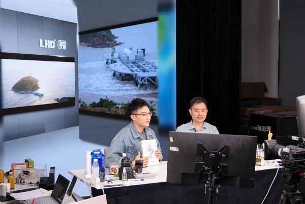 tidal power plant showcased in hangzhou's e-commerce livestream