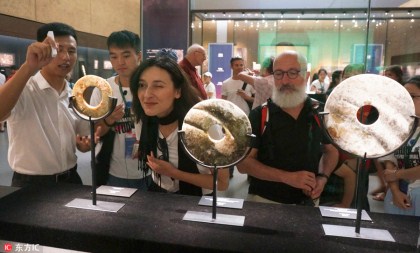 museum visit offers scholars a taste of liangzhu civilization