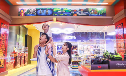 new lego flagship store opens in hangzhou, celebrating local cultural heritages with creative play