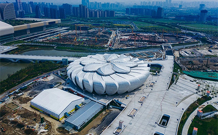 'little lotus' blooms for 2022 hangzhou asian games