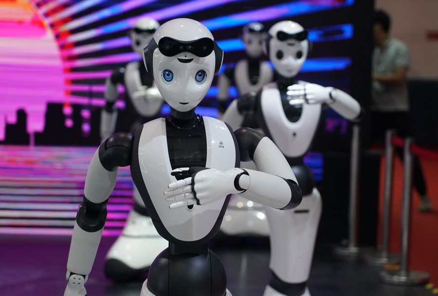 humanoid robots steal spotlight at world robot conference in beijing