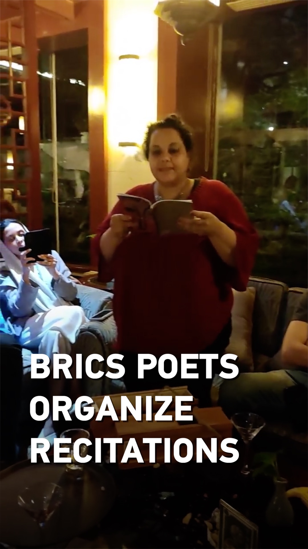 brics poets organize recitations during international youth poetry festival