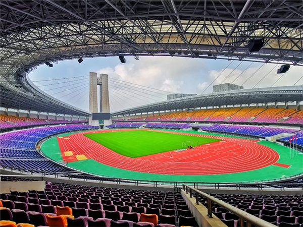 huanglong sports center upgraded, ready for hangzhou asian games